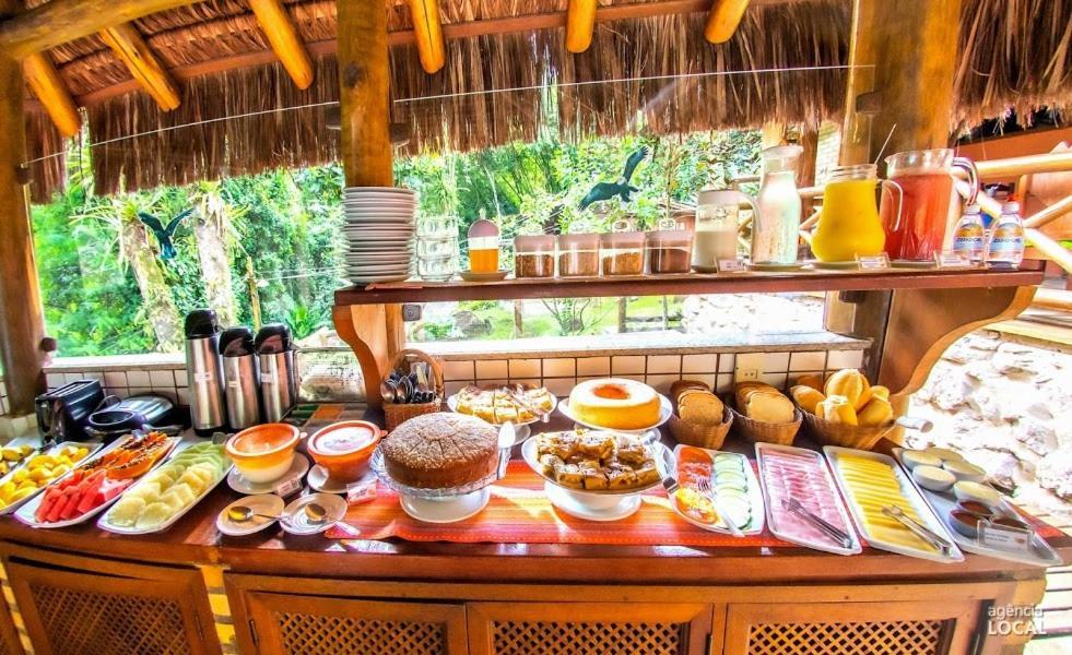 Casa Bonita Hospedagem E Cafe Vila do Abraao ภายนอก รูปภาพ