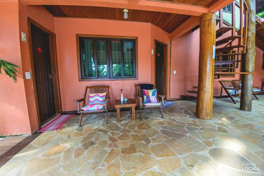 Casa Bonita Hospedagem E Cafe Vila do Abraao ภายนอก รูปภาพ