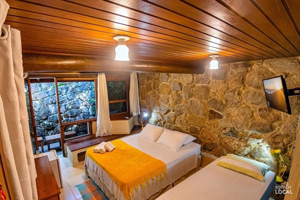 Casa Bonita Hospedagem E Cafe Vila do Abraao ภายนอก รูปภาพ