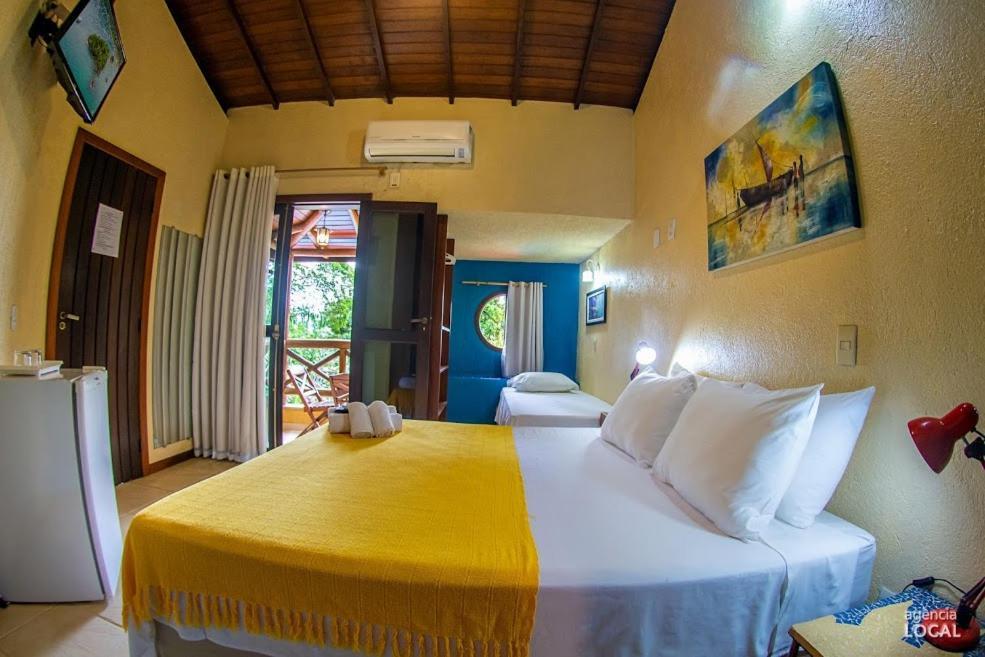Casa Bonita Hospedagem E Cafe Vila do Abraao ภายนอก รูปภาพ