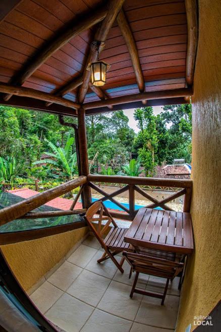 Casa Bonita Hospedagem E Cafe Vila do Abraao ภายนอก รูปภาพ