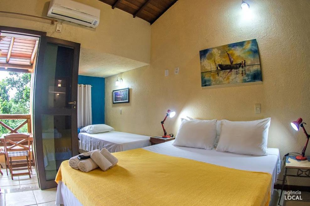 Casa Bonita Hospedagem E Cafe Vila do Abraao ภายนอก รูปภาพ